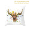Axyaa Christmas Cushion Cover 2022: Merry Decorations, Navidad, Noel, Xmas Gifts, Happy New Year 2023