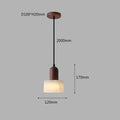 Axyaa Marble Pendant Light: Nordic Minimalist LED Wall Lamps