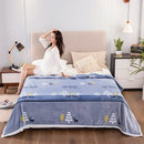 Axyaa Rosebud Floral Throw Blanket for Girls Women, Cozy Soft Flower Print Couch Decor