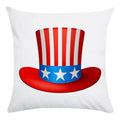 Axyaa American Flag Print Pillow Cover for Home Decor