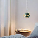 Axyaa Marble Pendant Lamp: Stylish Hanging Chandelier for Various Settings