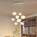 Axyaa Modern LED Chandelier Pendant Light Ceiling Lamp for Stylish Interior Lighting