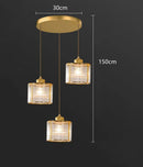 Axyaa Modern Ring Stairs Pendant Light Chandeliers for Living and Dining Room