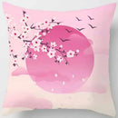 Cherry Blossoms Decorative Pillowcases by Axyaa