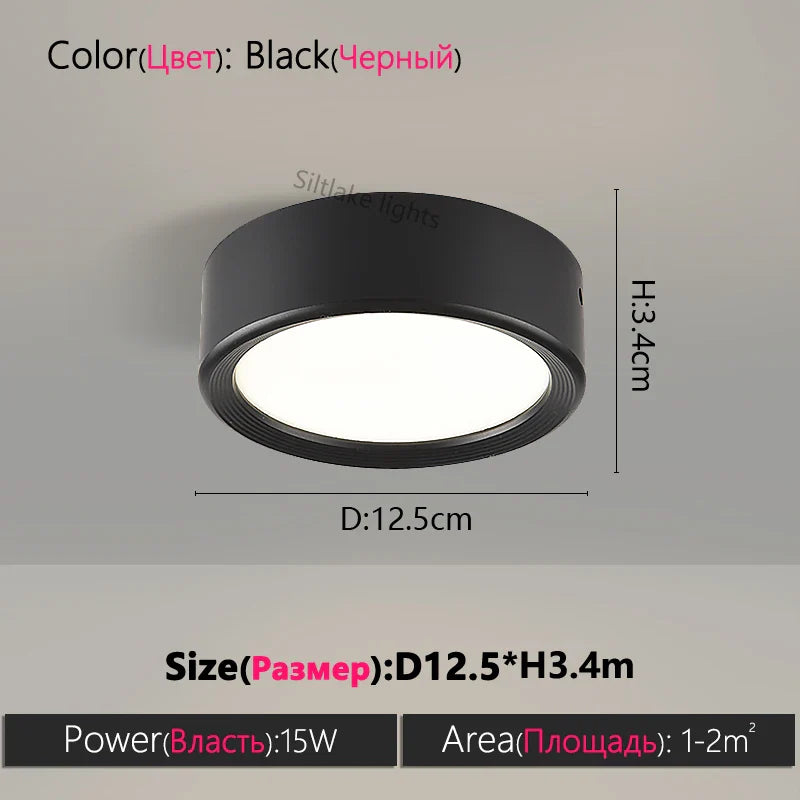 Axyaa 18W LED Downlights Ceiling Spot Lamp Surface Mounted Kitchen Lighting
