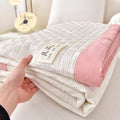 Axyaa Summer Cool Quilt Solid Color Lightweight Single Double Upgrade