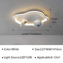 Axyaa Astronaut LED Ceiling Lamp for Kids Room and Study - Creative Planet Theme