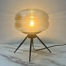 Axyaa Glass LED Desk Lamp, Nordic Minimalist Design for Bedroom, Study, or Living Room