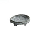 Axyaa Ceramic High Foot Sushi Plate | Vintage Irregular Dinner Dessert Snack Tableware