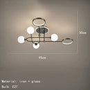 Modern Nordic Living Room Ceiling Light by Axyaa: Simple, Creative, Small-sized Lighting Fixture for Bedroom and Dining Room