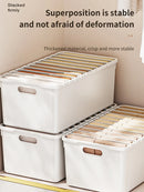 Axyaa Clothing Organizer Box with Grids for Wardrobe, Jeans, Trousers, Pants, Sweaters