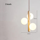 Axyaa Bubble Ball LED Pendant Chandelier for Bedroom and Restaurant