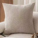 Axyaa French Medieval Style Black Border Green Cushion Cover for Home Sofa Decor