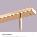 Axyaa Crystal LED Ceiling Chandelier for Bedroom Living Room Lighting