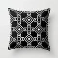 Axyaa Geometric Cushion Cover Square Pillowcase Home Car Decor 45*45cm