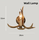 Axyaa Antler Resin Deer Horn Pendant Chandelier - Home Decor Lamp