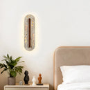 Axyaa Yellow Stone Wall Lights Set - Vintage Wabi Sabi Style