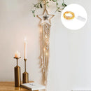Boho Moon Dream Catcher Wall Hanging by Axyaa