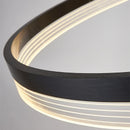 Axyaa LED Ceiling Light: Modern Aluminum Ring for Bedroom, Study - Full Spectrum Lighting