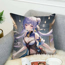 Axyaa Genshin Impact Pillow Covers 45x45 Fall Decor Sofa Cushion Pillowcase