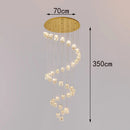 Axyaa Modern LED Chandelier Pendant Light for Dining Room Ceiling, Decorative Interior Lighting