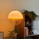 Axyaa Nordic Retro LED Chandelier Bauhaus Pendant Light for Dining Room