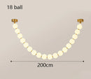 Axyaa Modern Pendant Light Chandelier LED Ceiling Lamp for Indoor Dining Room