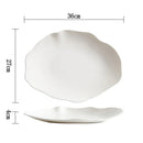 Axyaa Ceramic Salad Dessert Plate Set