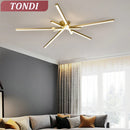 Axyaa Modern Art LED Pendant Light with Remote Control for Living Room, Bedroom, Kitchen