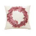 Axyaa Christmas Festival Flower Round Pillowcase for Cozy Home Decor