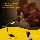 Axyaa Rechargeable 7 LED Reading Light with Warm Cool White Daylight