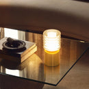 Axyaa Cordless Magnetic Desk Lamp, Three-Level Dimmable LED Table Lamp, Rechargeable & Portable