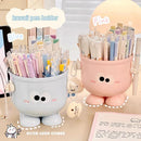 Axyaa Kawaii Pencil Holder Desk Organizer for Pens & Makeup Brushes