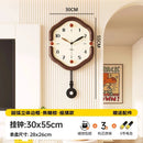 Axyaa Cream Style Living Room Wall Clock - Simple & Creative Home Decor
