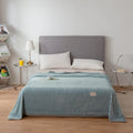 Axyaa Soft Flannel Coral Fleece Blanket - Winter Sofa & Office Nap Warmth