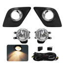 Axyaa LED Halogen Fog Lamps Daytime Running Lights for Toyota Hilux Revo 2015-2019