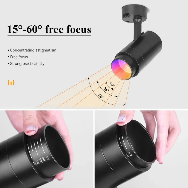 Axyaa RGB LED Spotlight with Remote Control for KTV Bar Disco Lighting