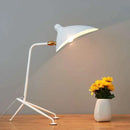 Axyaa Modern Minimalist LED Floor Lamp with Black Lampshade