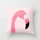 Axyaa Flamingo Pattern Cushion Cover 45*45cm
