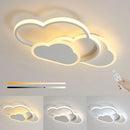 Axyaa LED Ceiling Light White Modern Children's Room Bedroom Chandelier