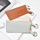 Axyaa Leather Glasses Bag: Dustproof Sunglasses Storage Box - Portable & Versatile Organizer