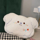 Axyaa Plush Rabbit Sofa Cushion for Girls - Small Dog Bedside Doll Gift