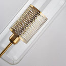 Axyaa Gold Metal Mesh Wall Lamp for Home Decoration & Lighting