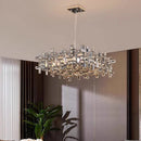 Axyaa Crystal Luxury Pendant Light for Living & Dining Room