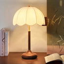 Axyaa Handmade Glass Table Lamp Luxury Bedroom Decor Bedside Desk Light