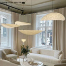 Axyaa Ring LED Pendant Chandeliers for Modern Living and Dining Room Lighting