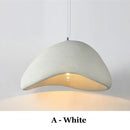 Axyaa Wabi Sabi Pendant Lights Chandelier E27 Bulb Ceiling for Living Room