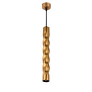 Axyaa Modern Art Deco Cylinder Pendant Lights for Kitchen Island and Dining Room.