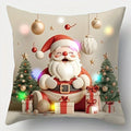 Axyaa LED Luminous Pillowcase: Cute Christmas Design for Home Decor