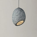 Axyaa Dark Gray LED Small Drop Pendant Lamp for Home Dining Bedroom